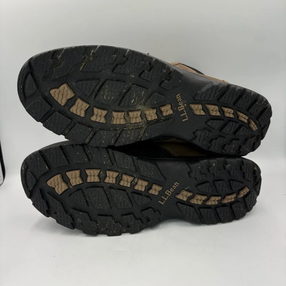 L.L. Bean Tek 2.5 Snow Boots Mens 13 Brown Good Waterproof PrimaLoft Insulated